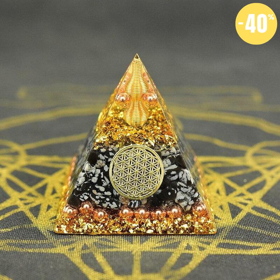 Orgonite, Pyramide de fortune