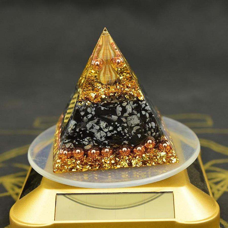 Orgonite, Pyramide de fortune