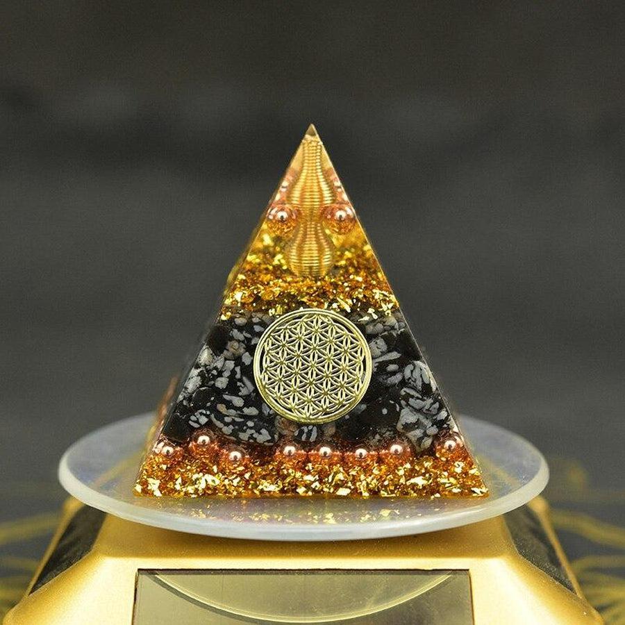 Orgonite, Pyramide de fortune