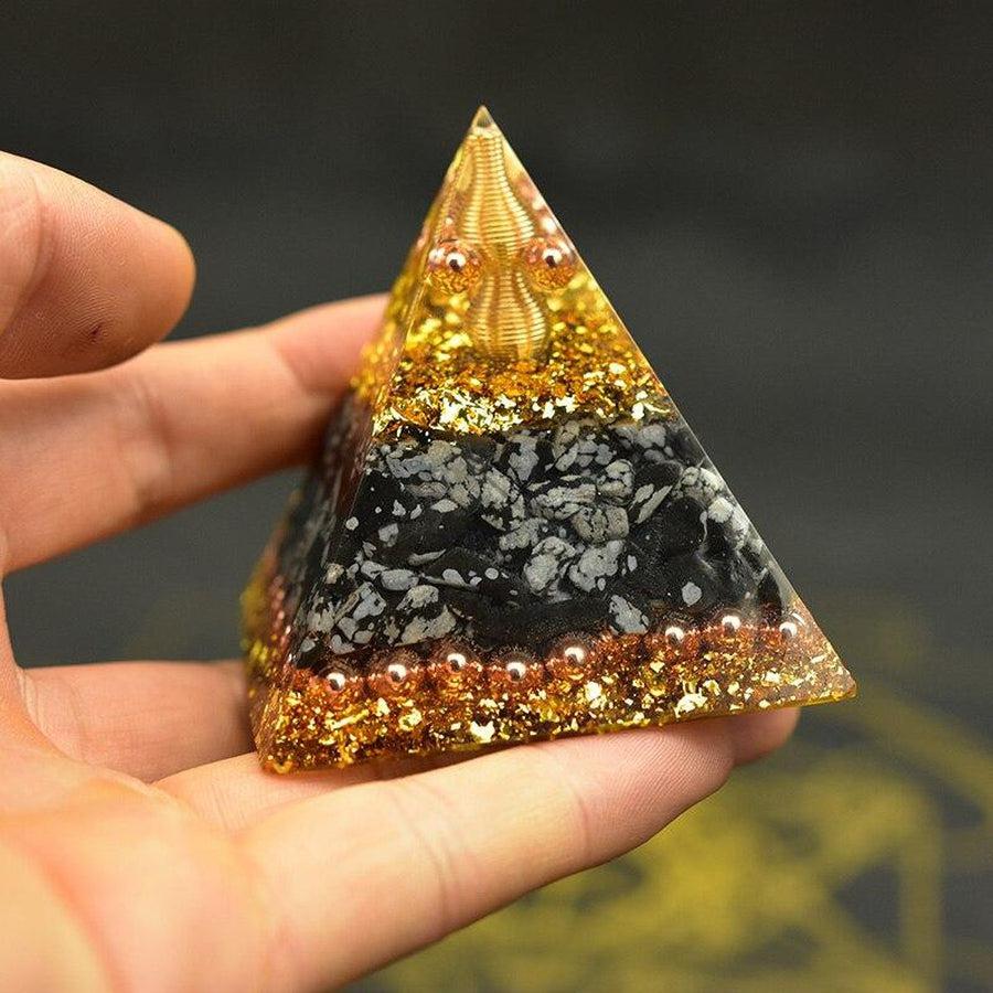 Orgonite, Pyramide de fortune