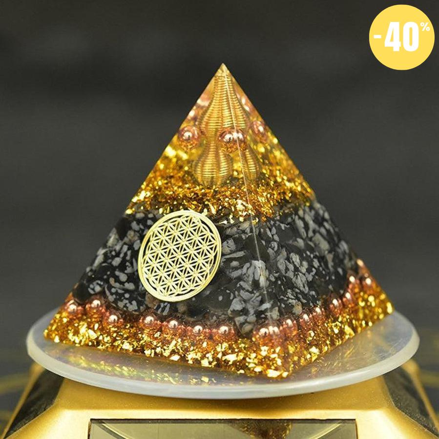 Orgonite, Pyramide de fortune