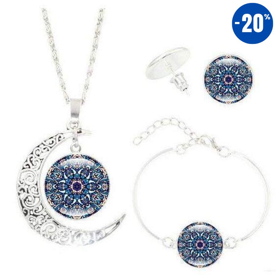 Parure « fleur de vie »