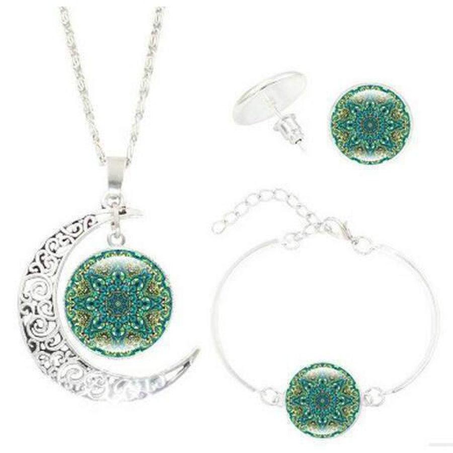 Parure « fleur de vie »