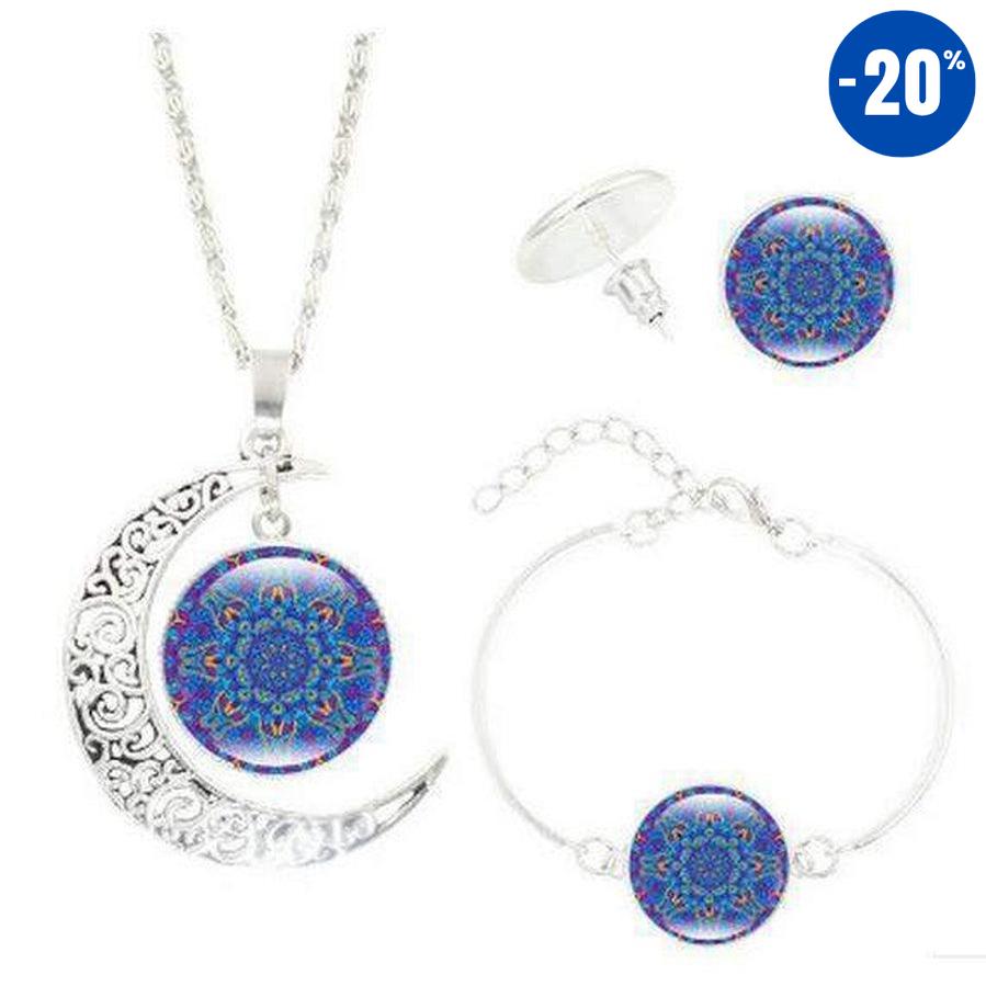 Parure « fleur de vie »