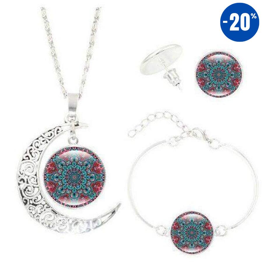 Parure « fleur de vie »