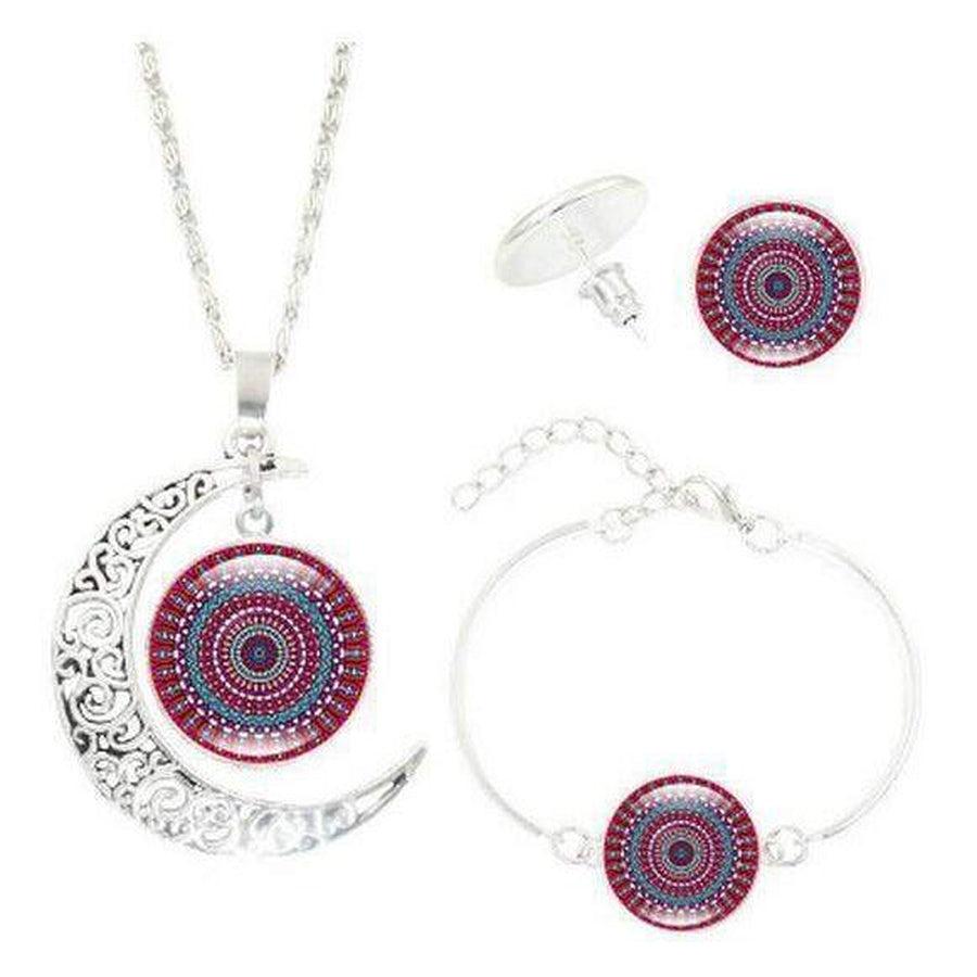 Parure « fleur de vie »