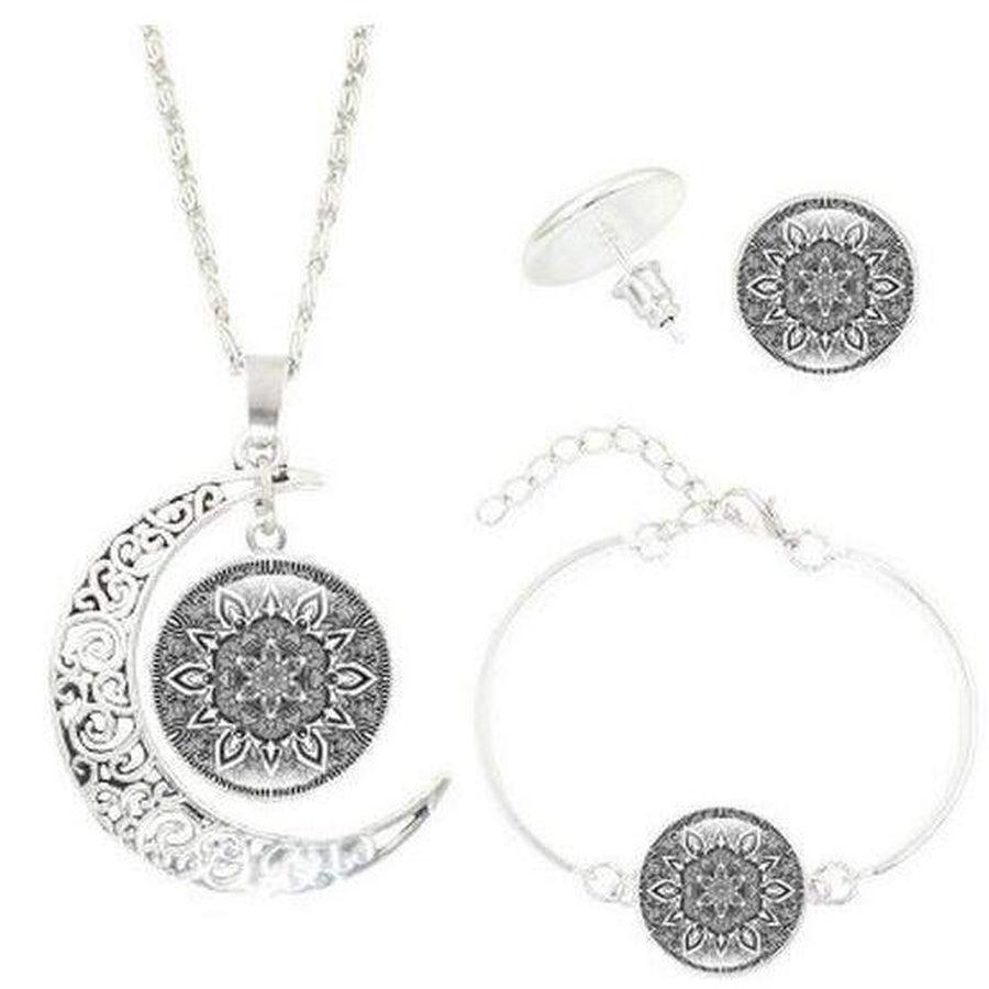 Parure « fleur de vie »