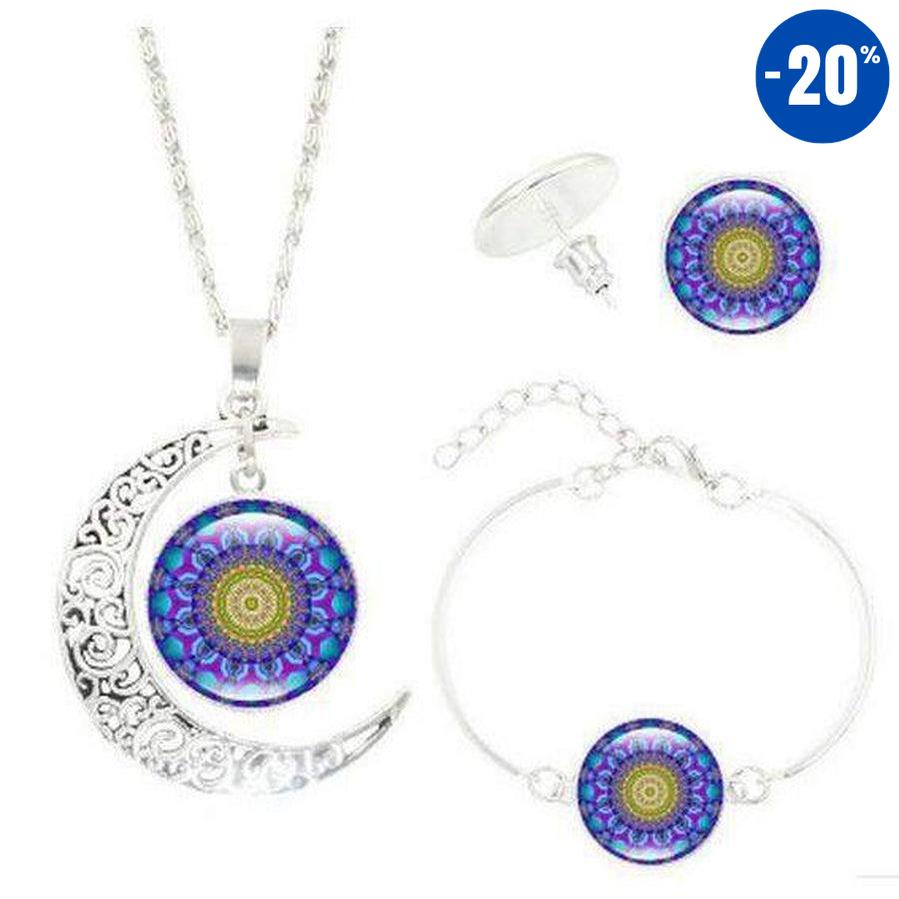 Parure « fleur de vie »