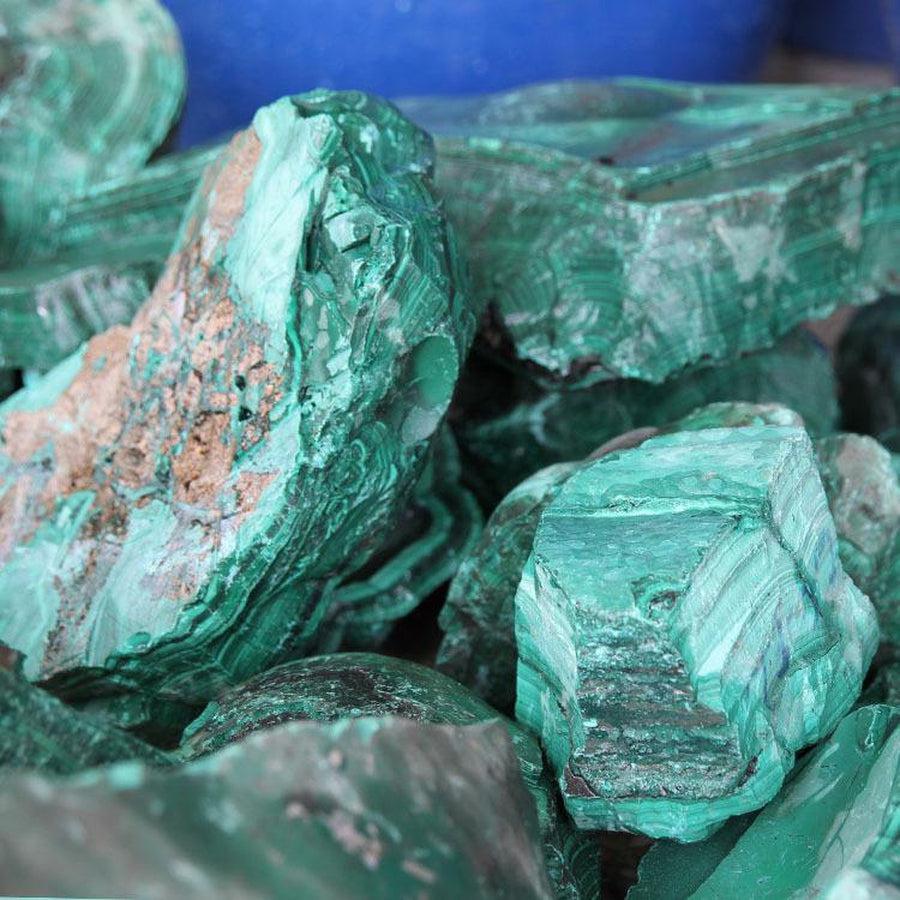 Pendentif «anti-douleur» en Malachite