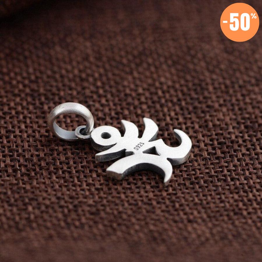 Pendentif « Aum » en argent Sterling 925