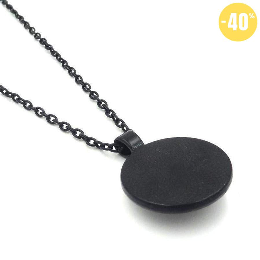 Pendentif des 7 Chakras en verre