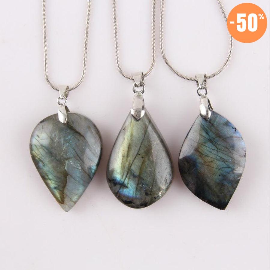 Pendentif en labradorite