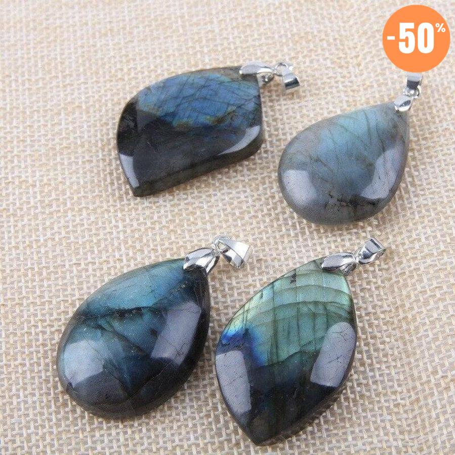 Pendentif en labradorite
