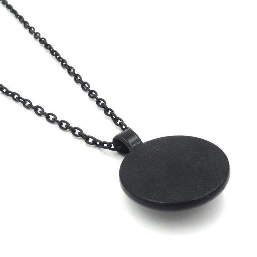 Pendentif en verre géométrie sacré Sri Yantra