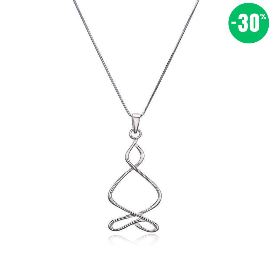 Pendentif «Spiritualité» représentant le Logo Mybouddha en argent 925