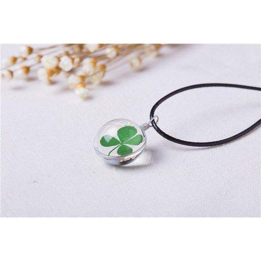 Pendentif «trèfle» porte bonheur