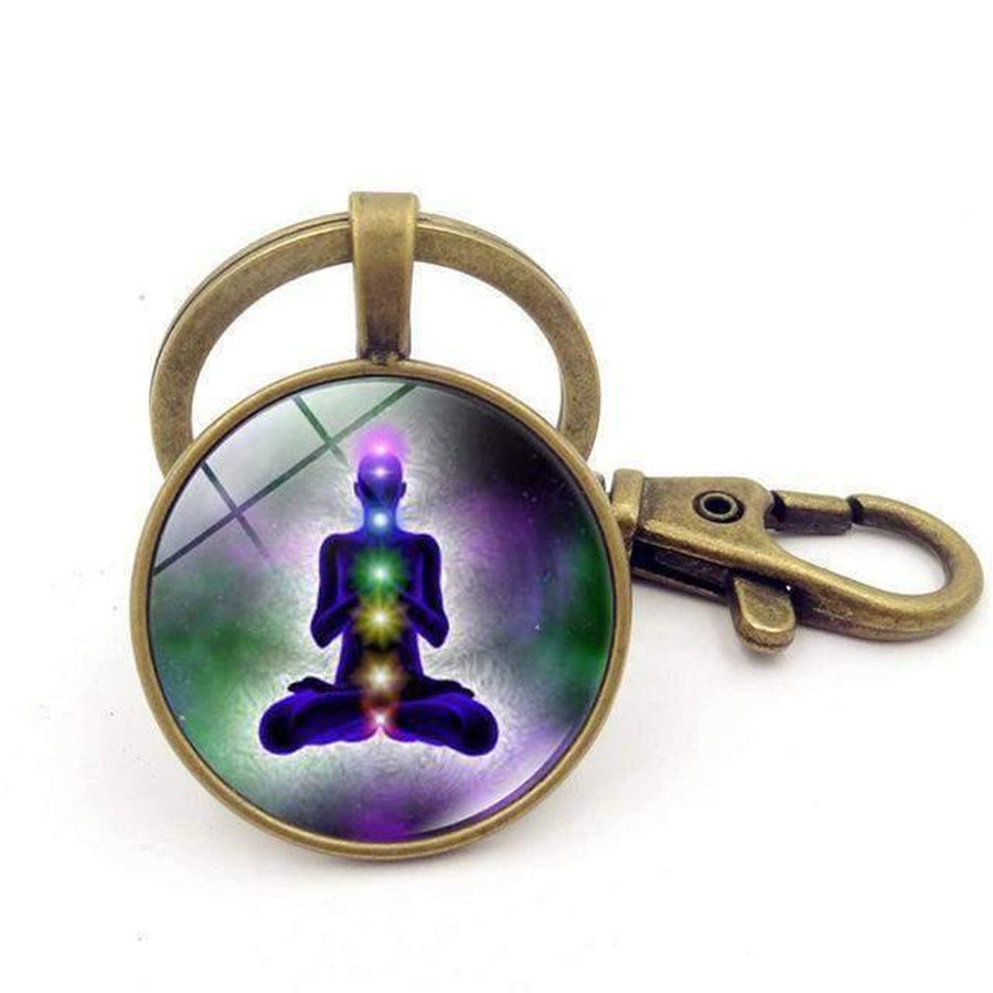 Porte clés des 7 Chakras