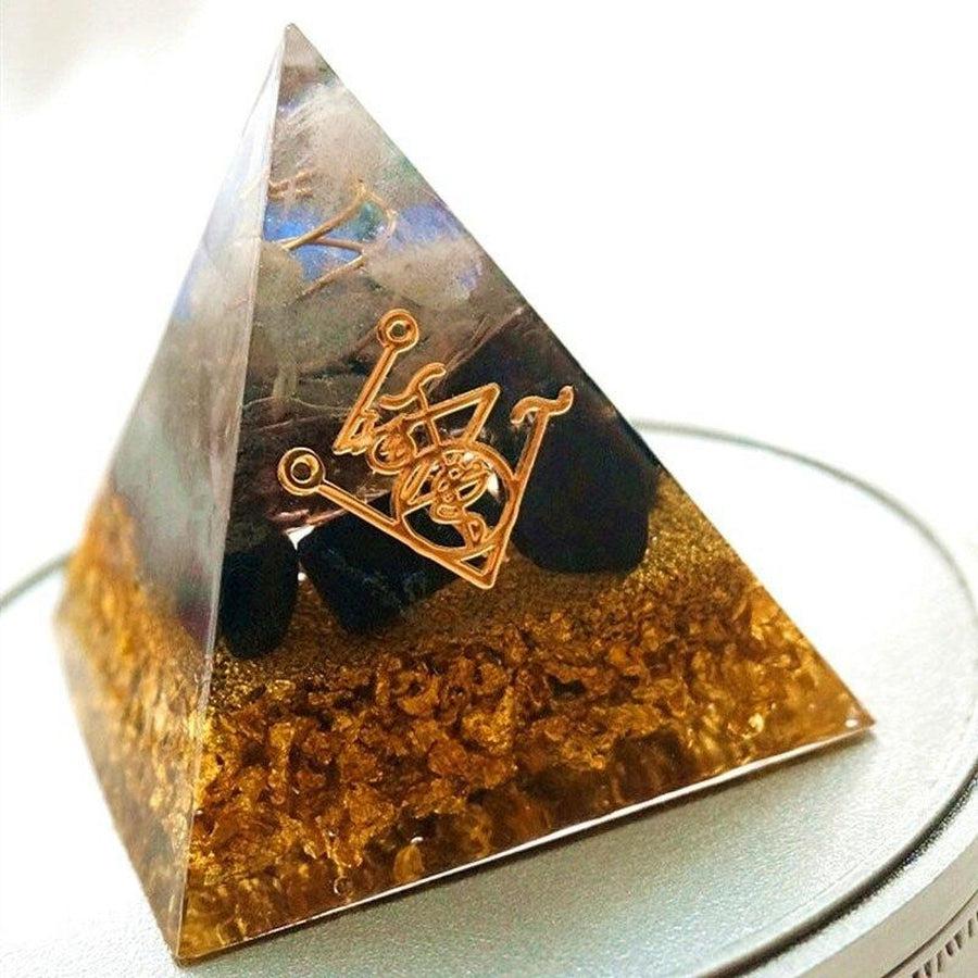 Pyramide d’Orgonite pour l'Abondance