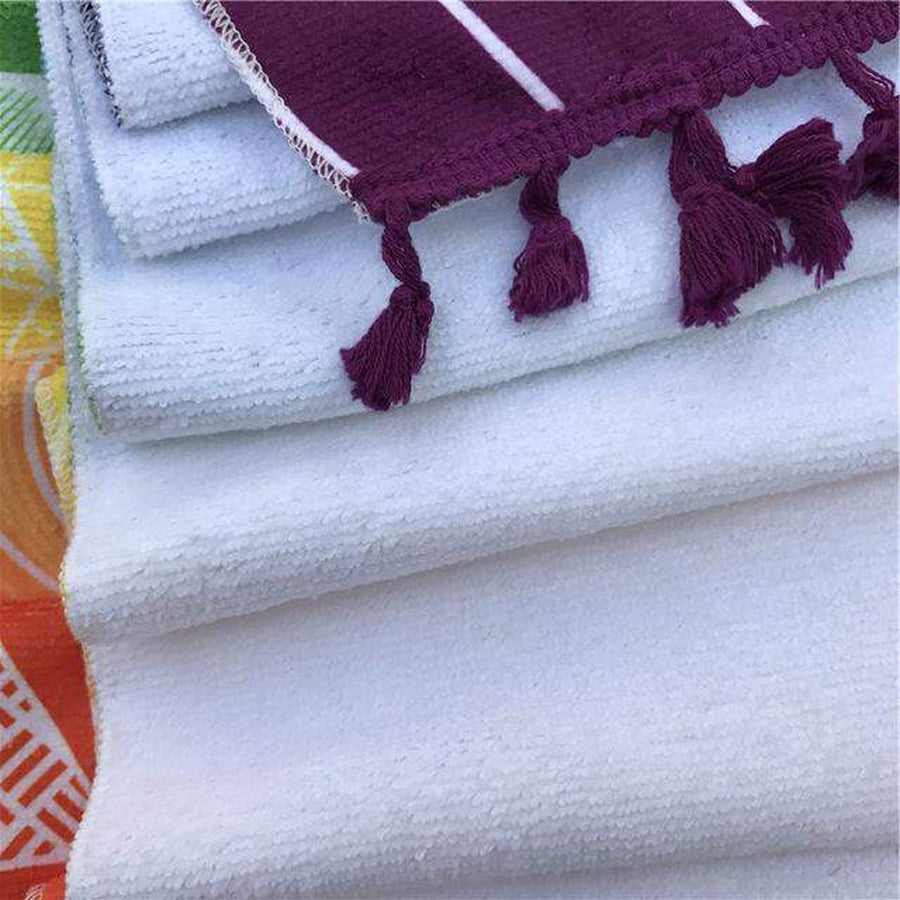 Serviette de plage des 7 Chakras