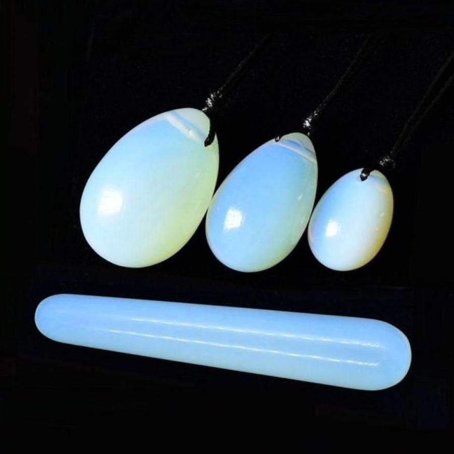 Set de 3 Œufs de Yoni en Opale