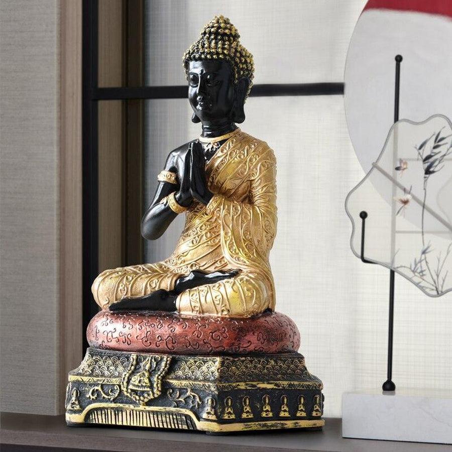 Statues du Bouddha Anjali-Mudra assis