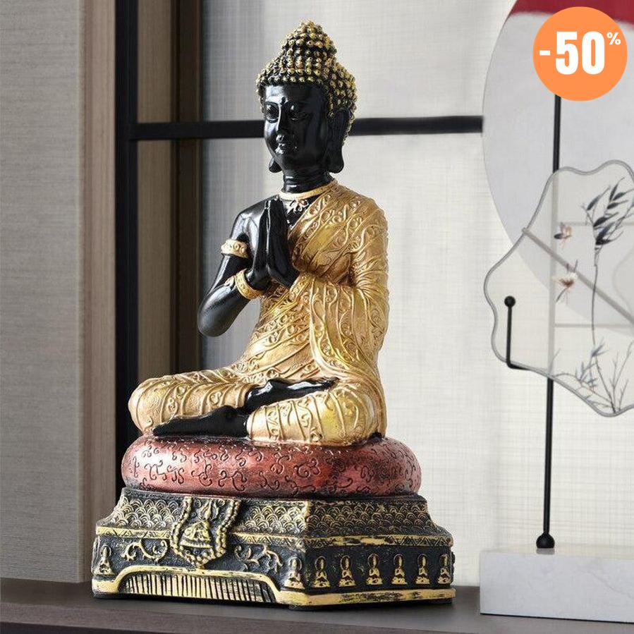 Statues du Bouddha Anjali-Mudra assis