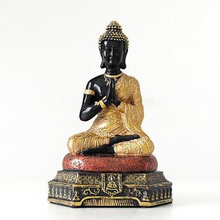 Statues du Bouddha Anjali-Mudra assis