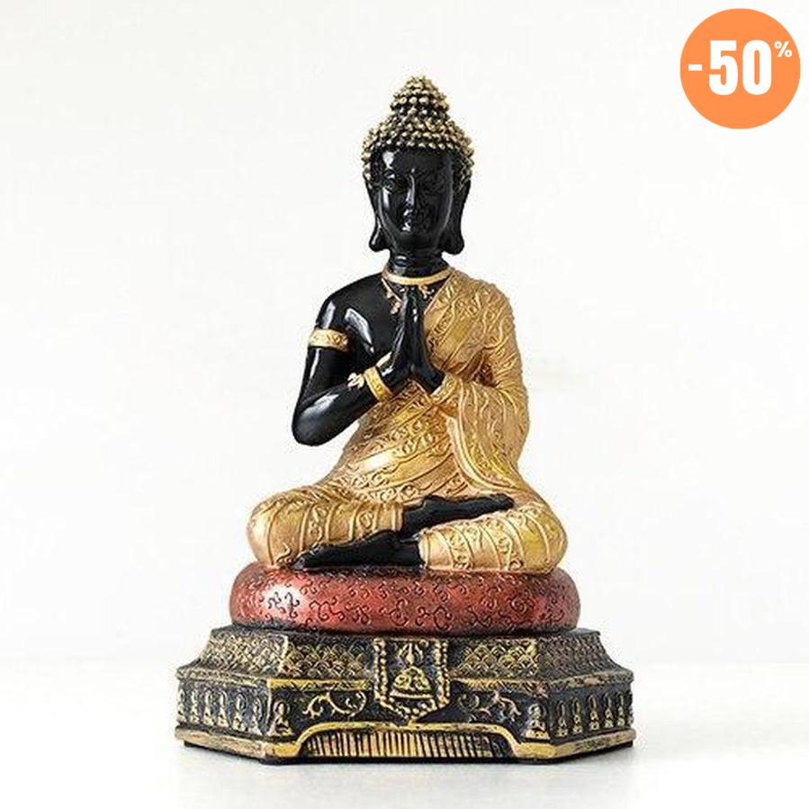 Statues du Bouddha Anjali-Mudra assis