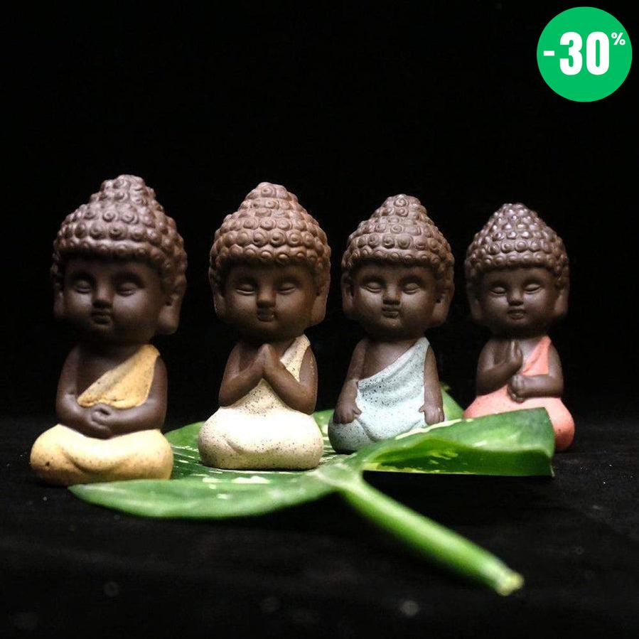 Superbes statuettes indiennes « Tathagata »