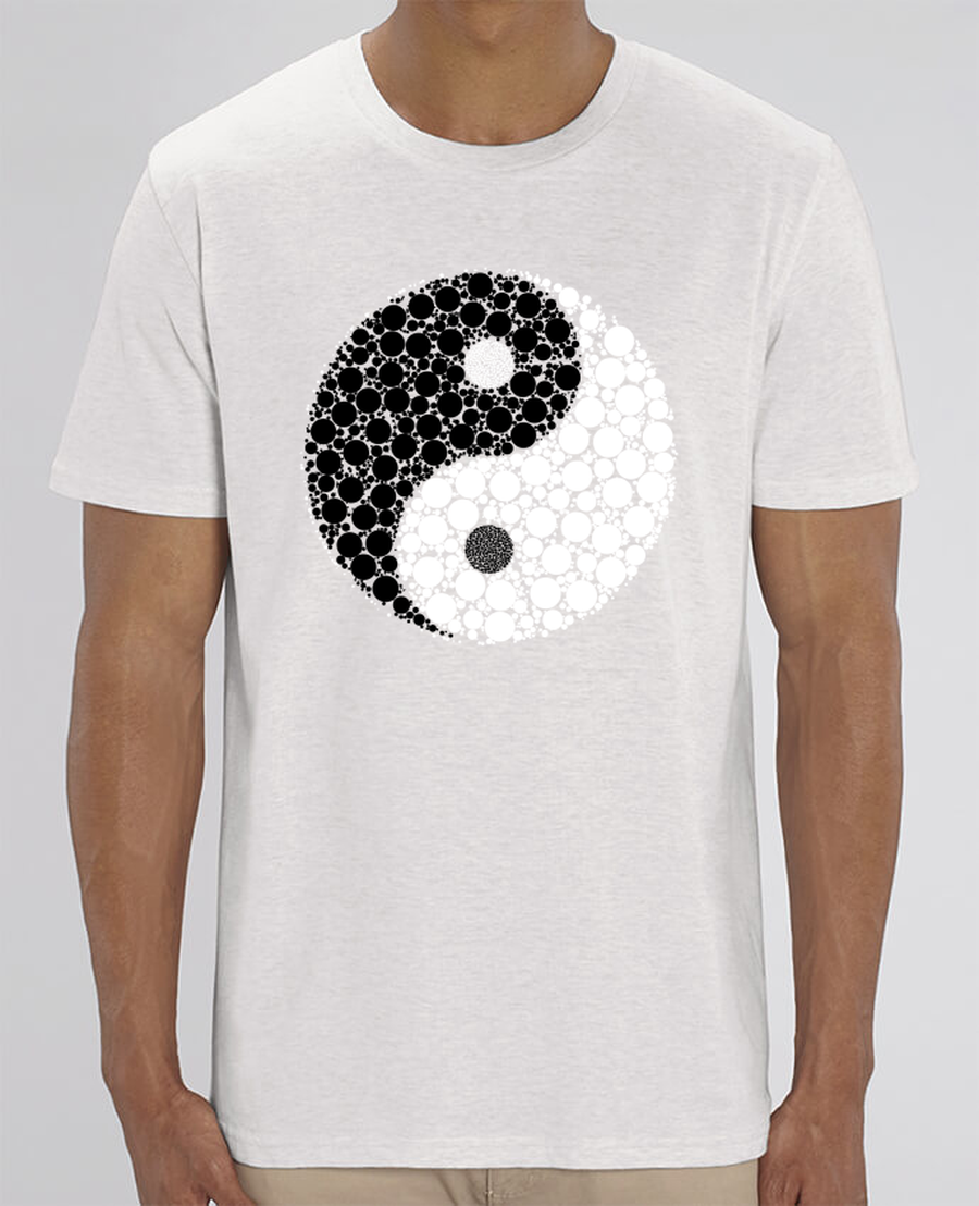 T-shirt en coton bio «Yin & Yang» pour Homme