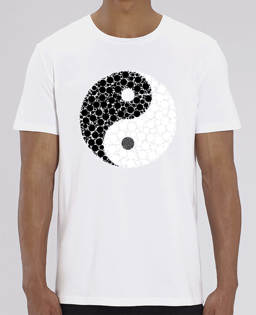 T-shirt en coton bio «Yin & Yang» pour Homme