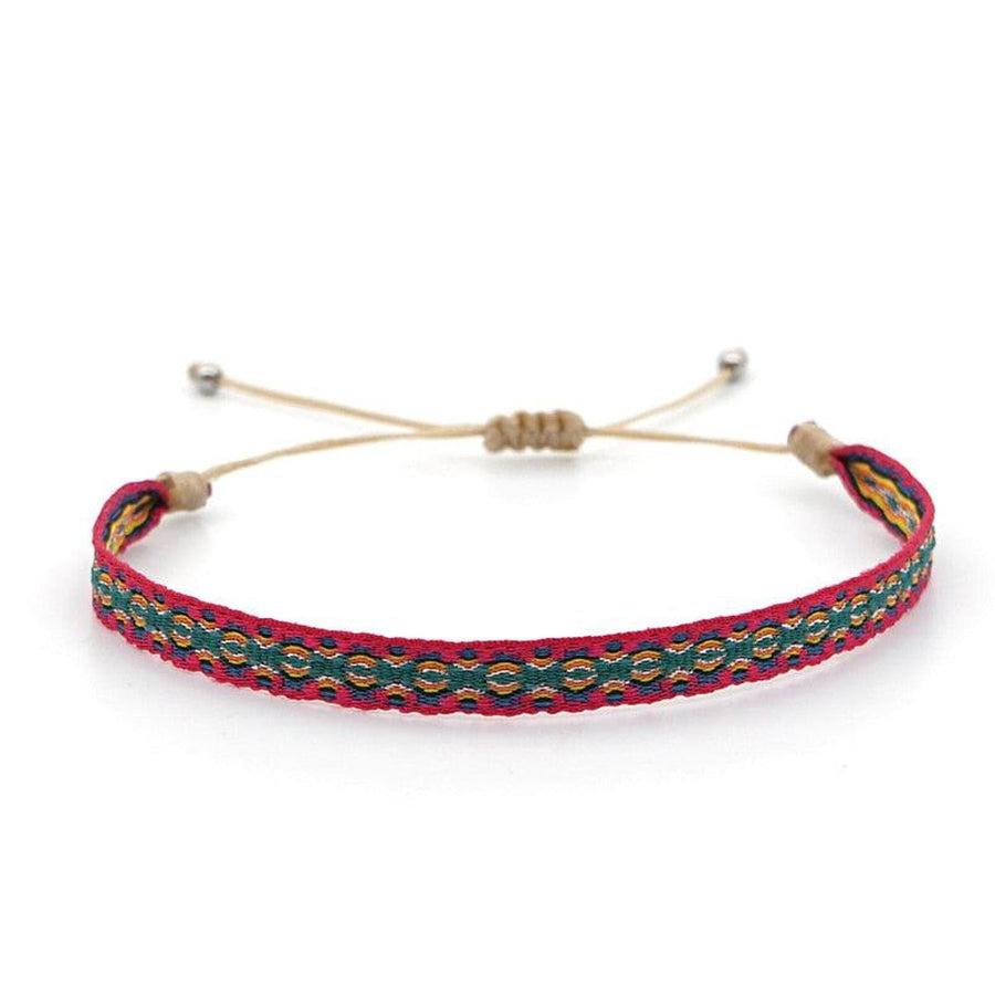 Trio de bracelets tibétains multi matière